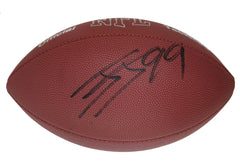 J.J. Watt Houston Texans Signed Autographed Wilson NFL MVP Football Global COA