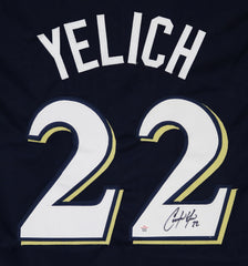 Christian Yelich Milwaukee Brewers Signed Autographed Blue #22 Custom Jersey PAAS COA