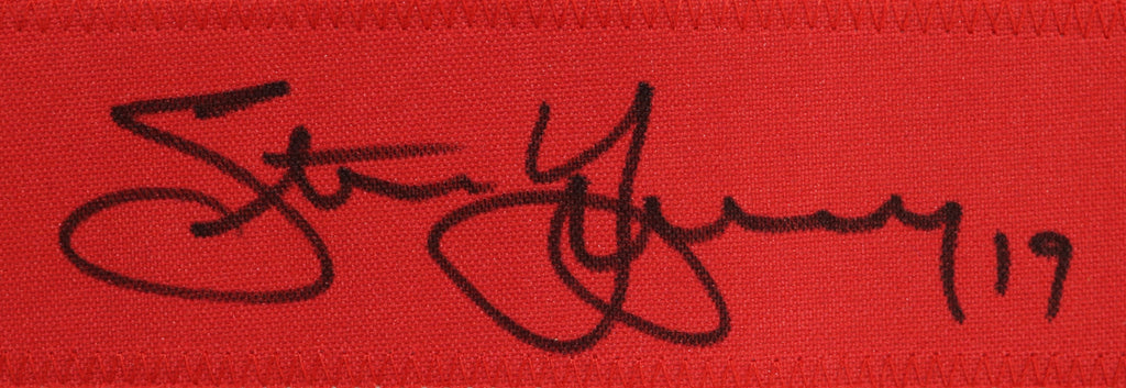 Steve Yzerman Signed Autographed Detroit Red Wings Home Jersey