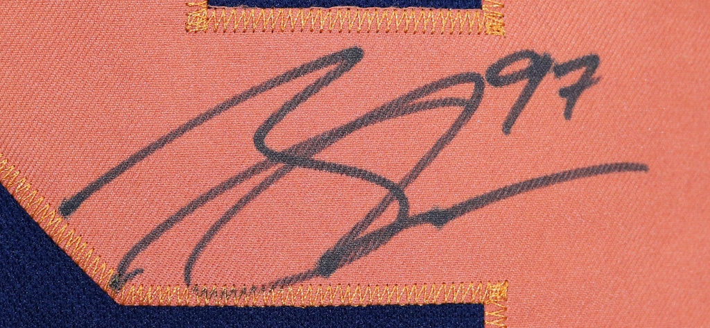 Connor McDavid Signed Autographed Edmonton Oilers #97 Blue Jersey – Sports- Autographs.com
