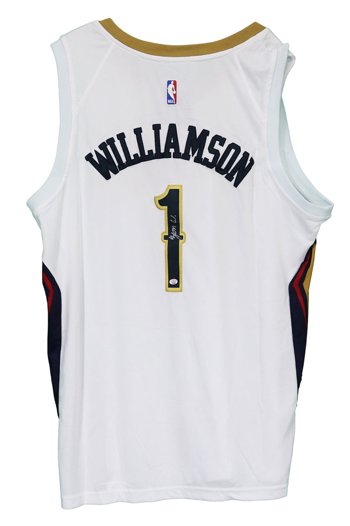 Zion Williamson New Orleans Pelicans Signed Autographed Red #1