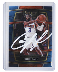 Chris Paul Phoenix Suns Signed Autographed 2021-22 Panini Select #51 Basketball Card PRO-Cert COA